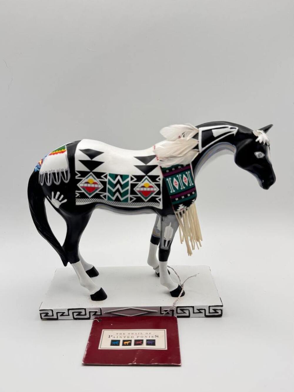 The Trail of Painted Ponies Tewa Horse 1546 Tom Tapia 2004 Figurine Damaged